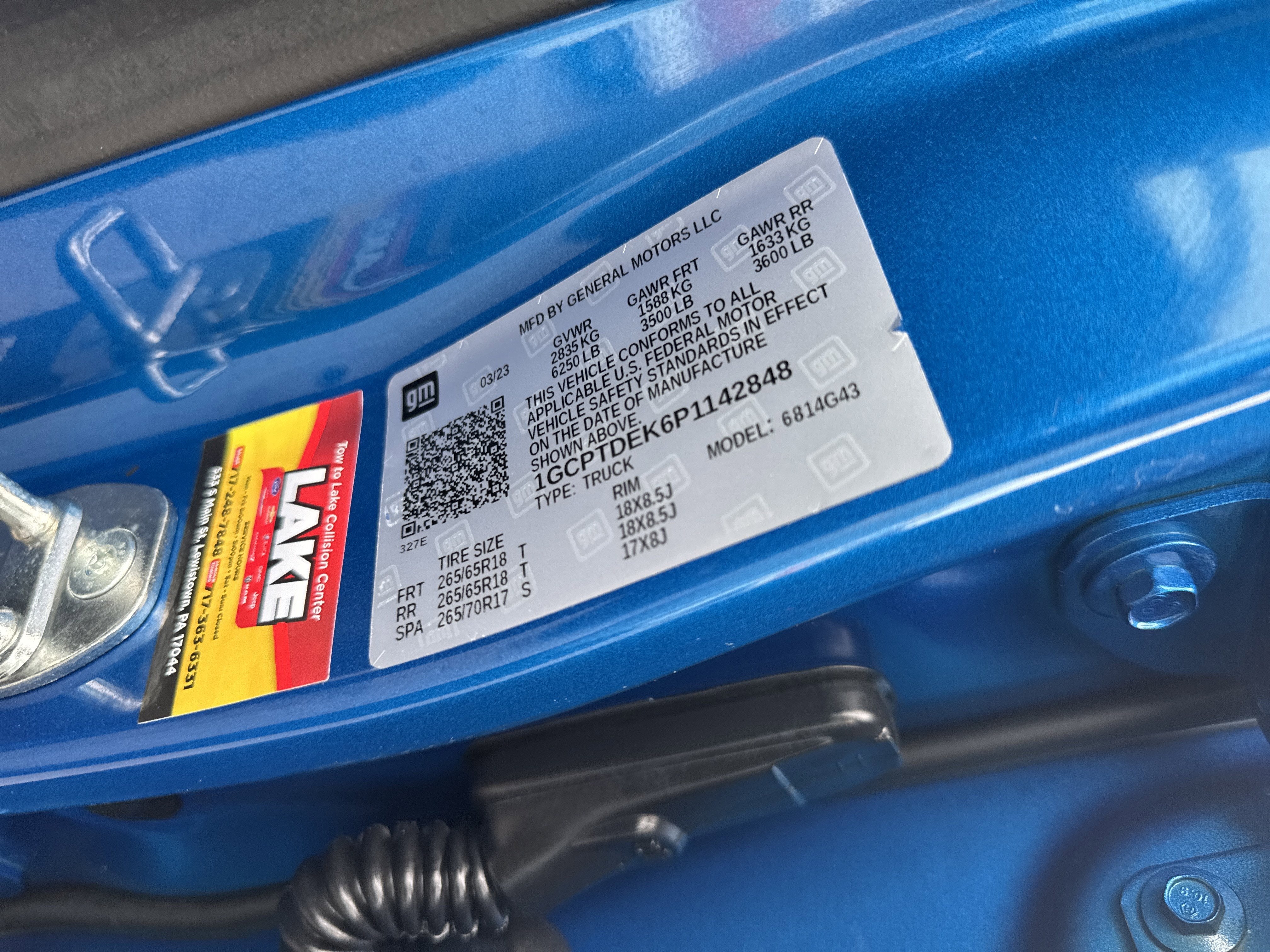 2023 Chevrolet Colorado Z71