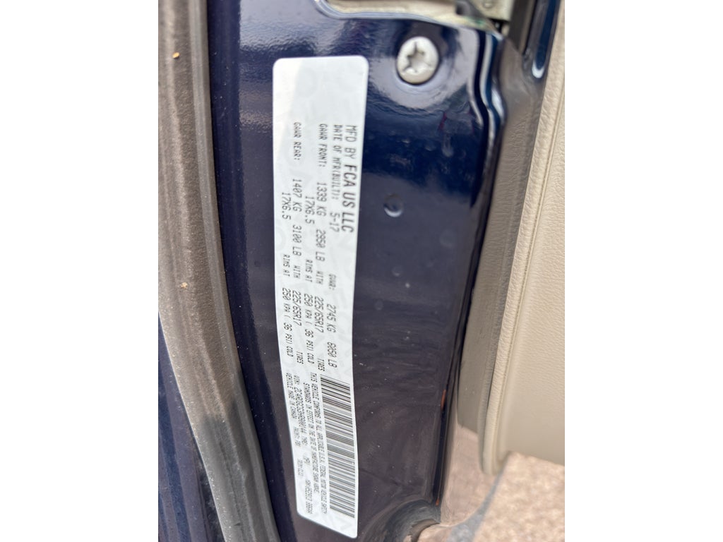 2017 Dodge Grand Caravan SXT