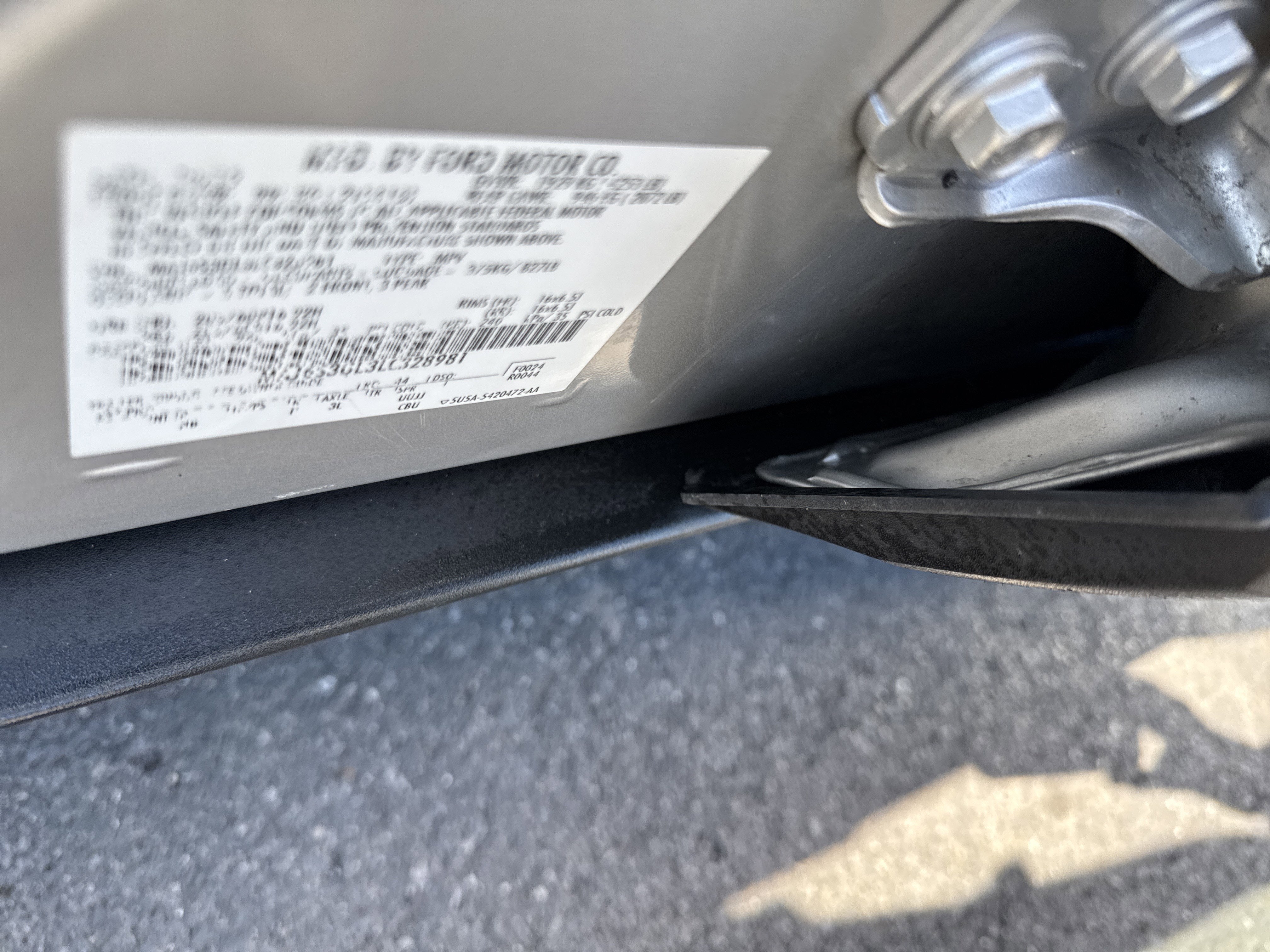 2020 Ford ECOSPORT A200A