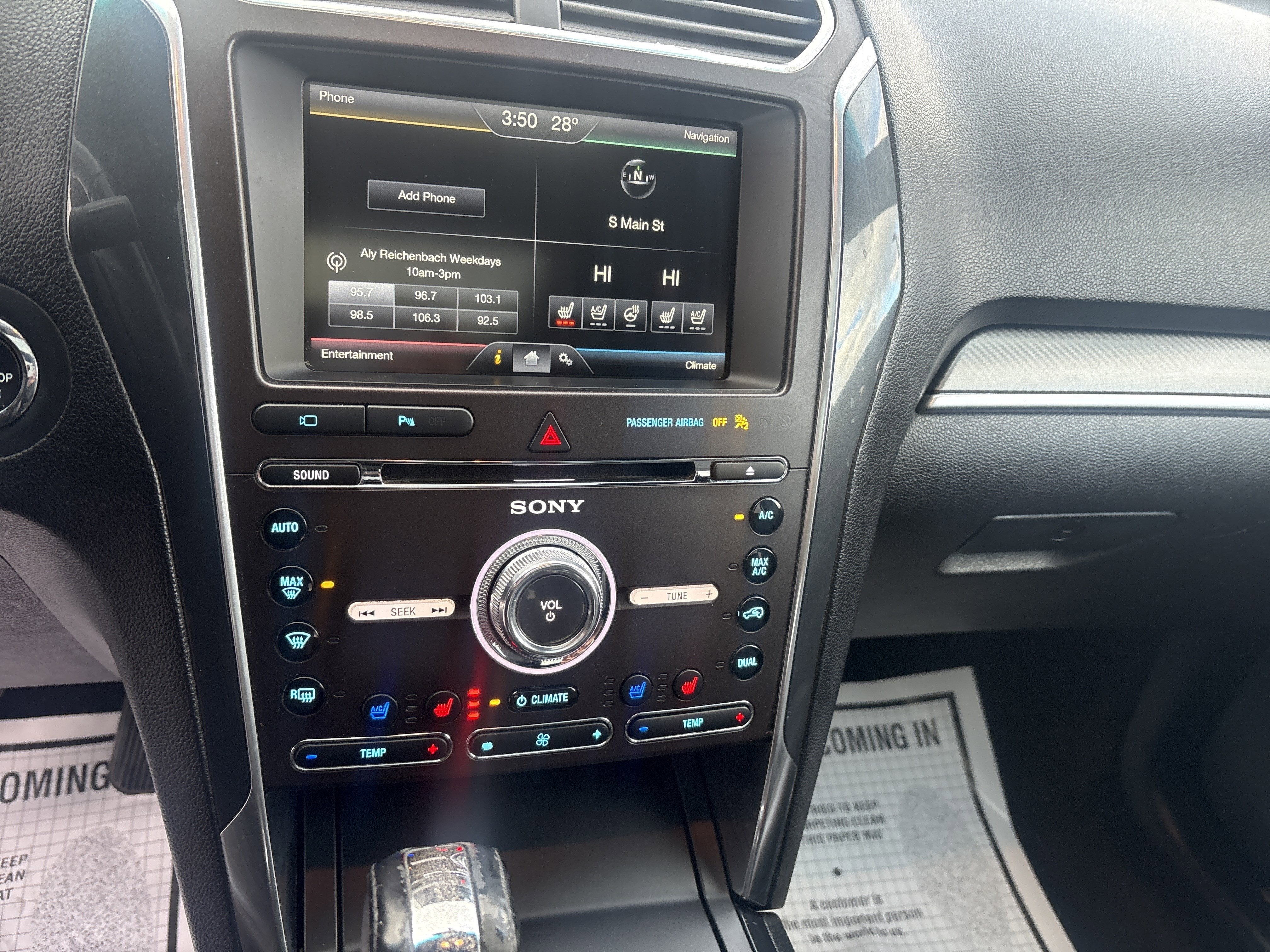 2016 Ford EXPLORER SPORT