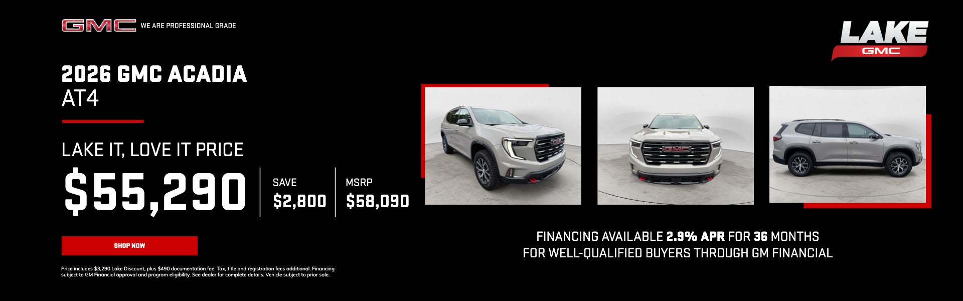 2026 Acadia